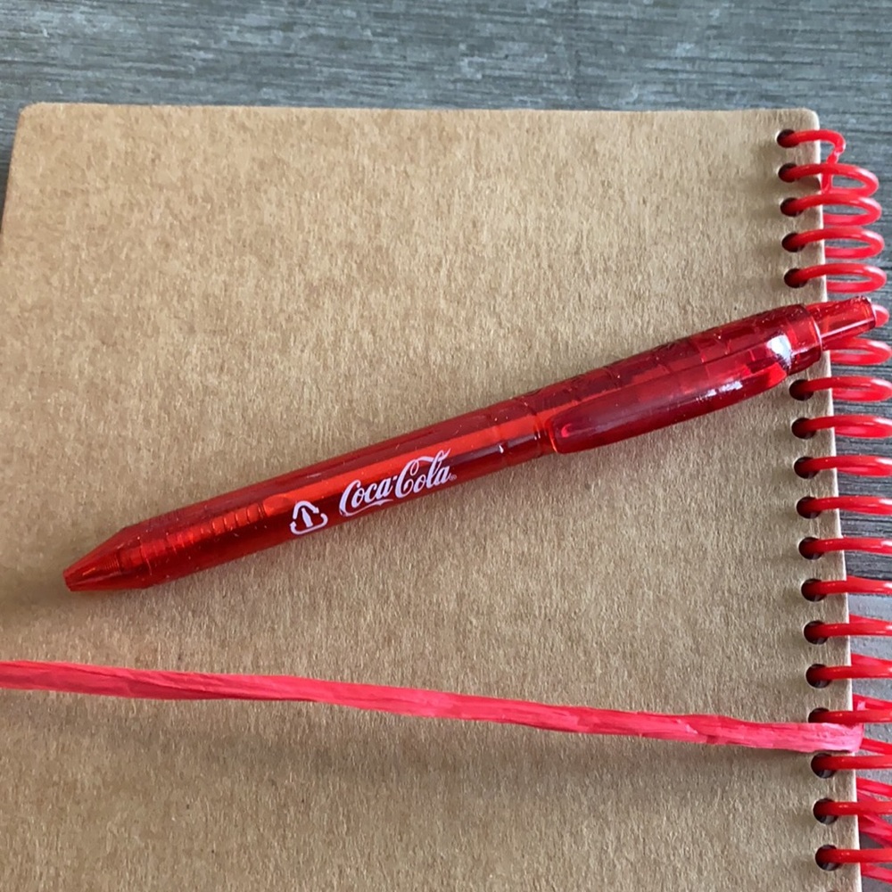 Coca-cola Set - cooler bag, straws, journal & pen - Picture 7 of 10